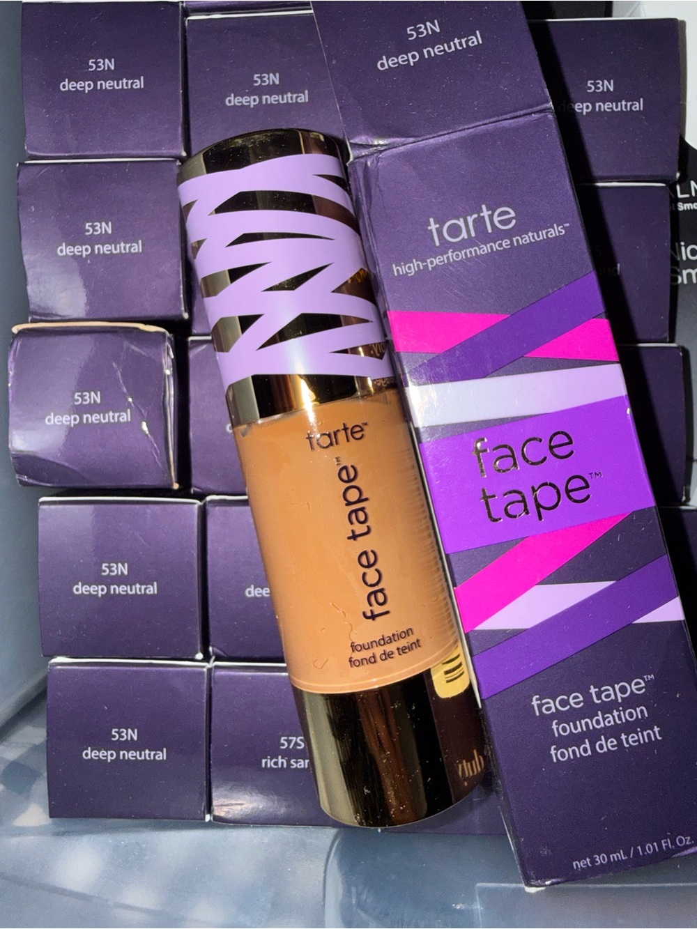 10 Pieces Lot TARTE FACE TAPE FOUNDATION 30ml 1 Oz Reseller Wholesale New Mix